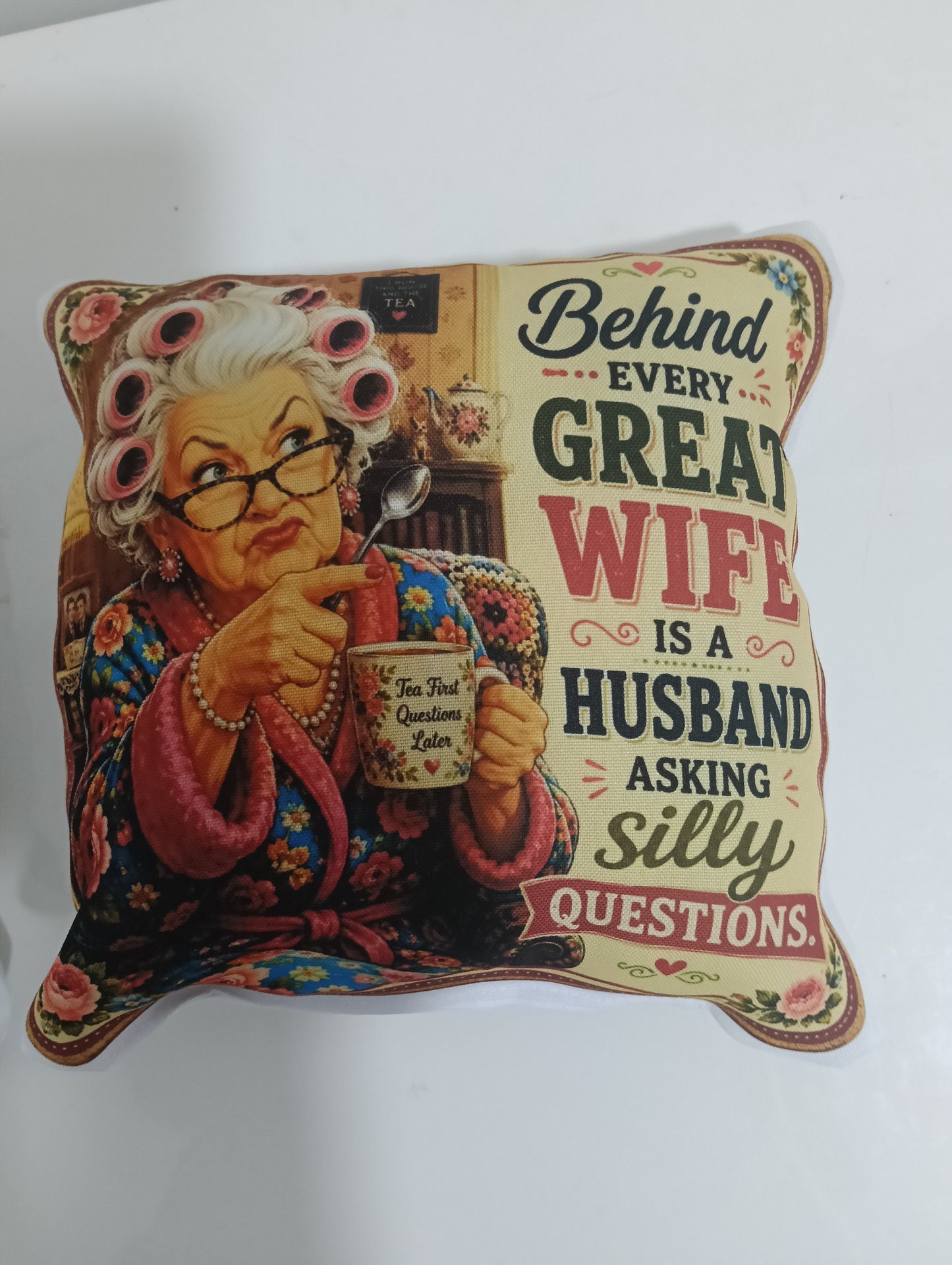 Miniature Handmade Cushions - Full Colour Printing - 22cm in Size