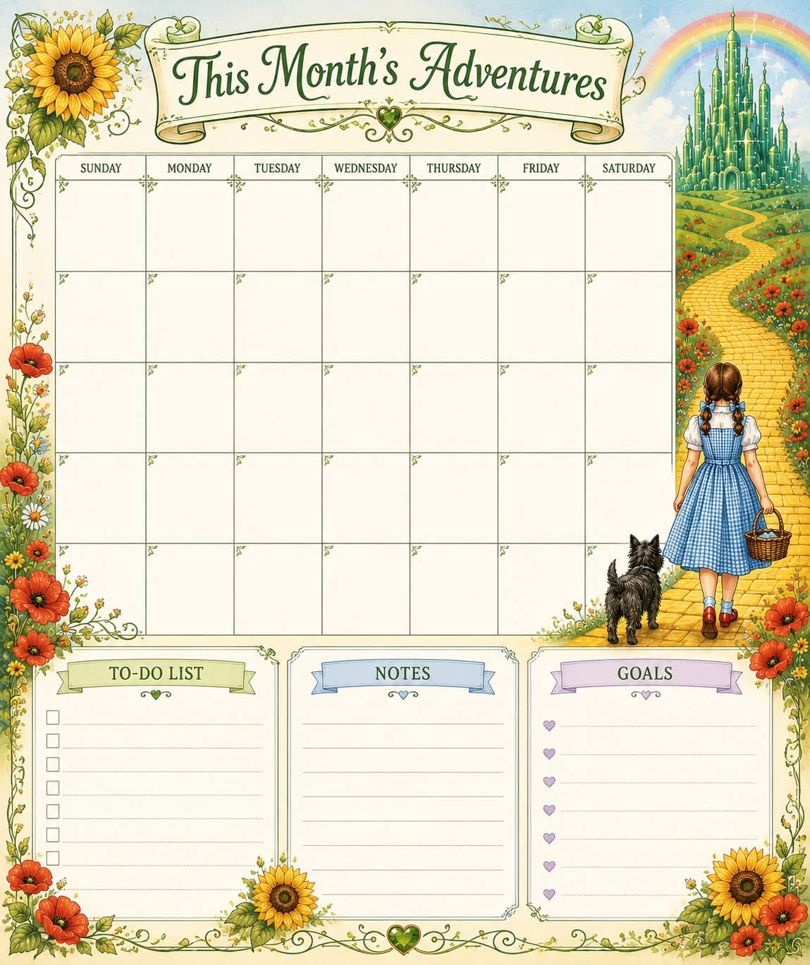Wizard of Oz Downloadable Files
