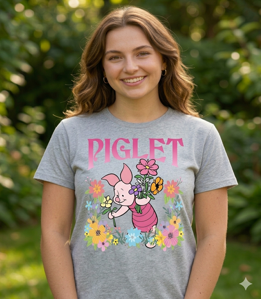 Cute Disney-Inspired Pooh, Tigger, Eeyore, & Piglet Shirts – The Perfect Gift for Him or Her