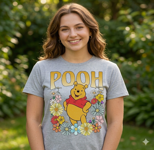 Cute Disney-Inspired Pooh, Tigger, Eeyore, & Piglet Shirts – The Perfect Gift for Him or Her