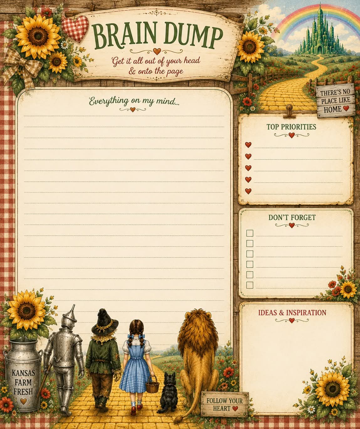 Wizard of Oz Downloadable Files
