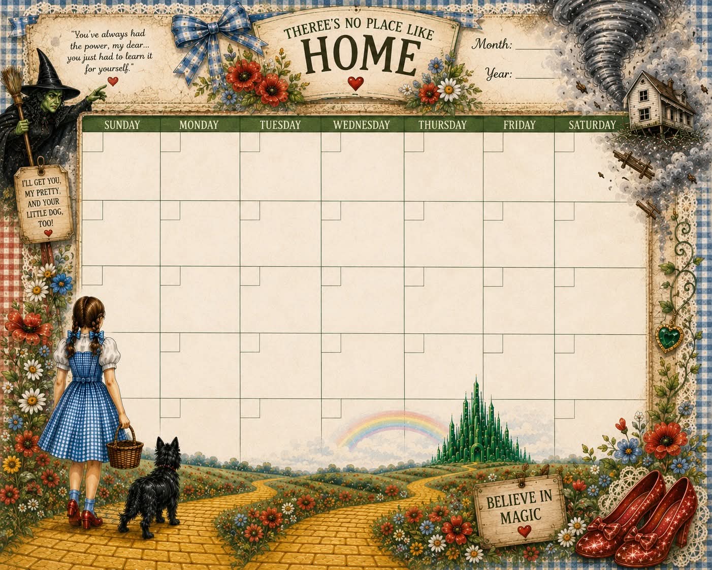 Wizard of Oz Downloadable Files