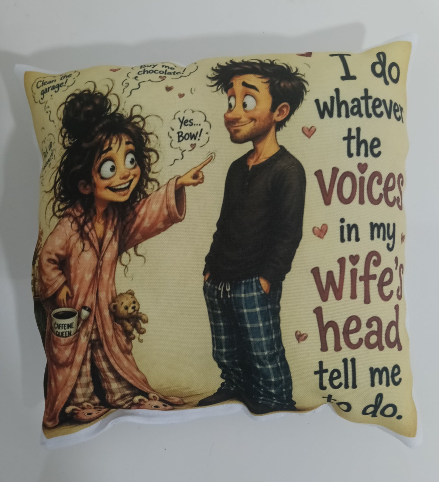 Miniature Handmade Cushions - Full Colour Printing - 22cm in Size