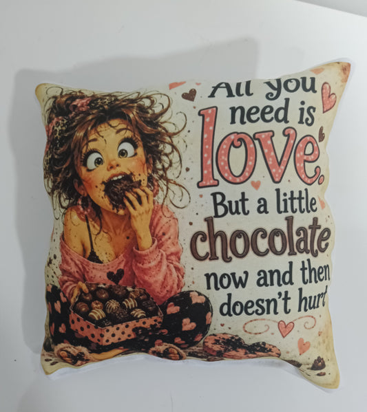 Miniature Handmade Cushions - Full Colour Printing - 22cm in Size